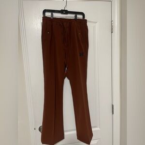 Needles Nepenthes Japan Bootcut Cowboy Trouser Flare Pant Brown Green Medium